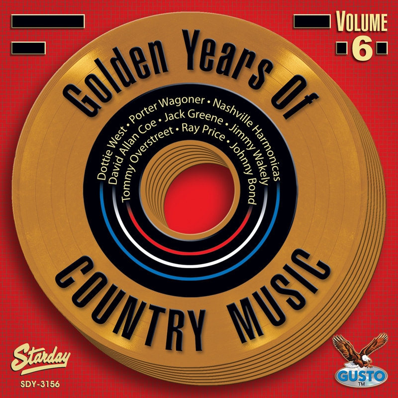 (image for) Golden Years of Country Music, Volume 6