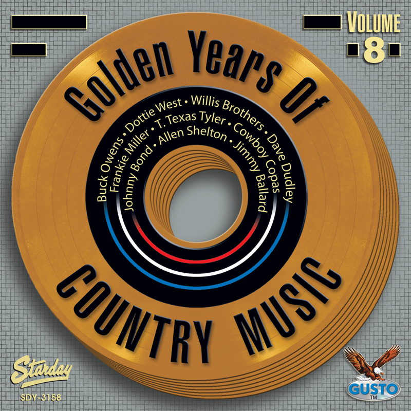 (image for) Golden Years of Country Music, Volume 8