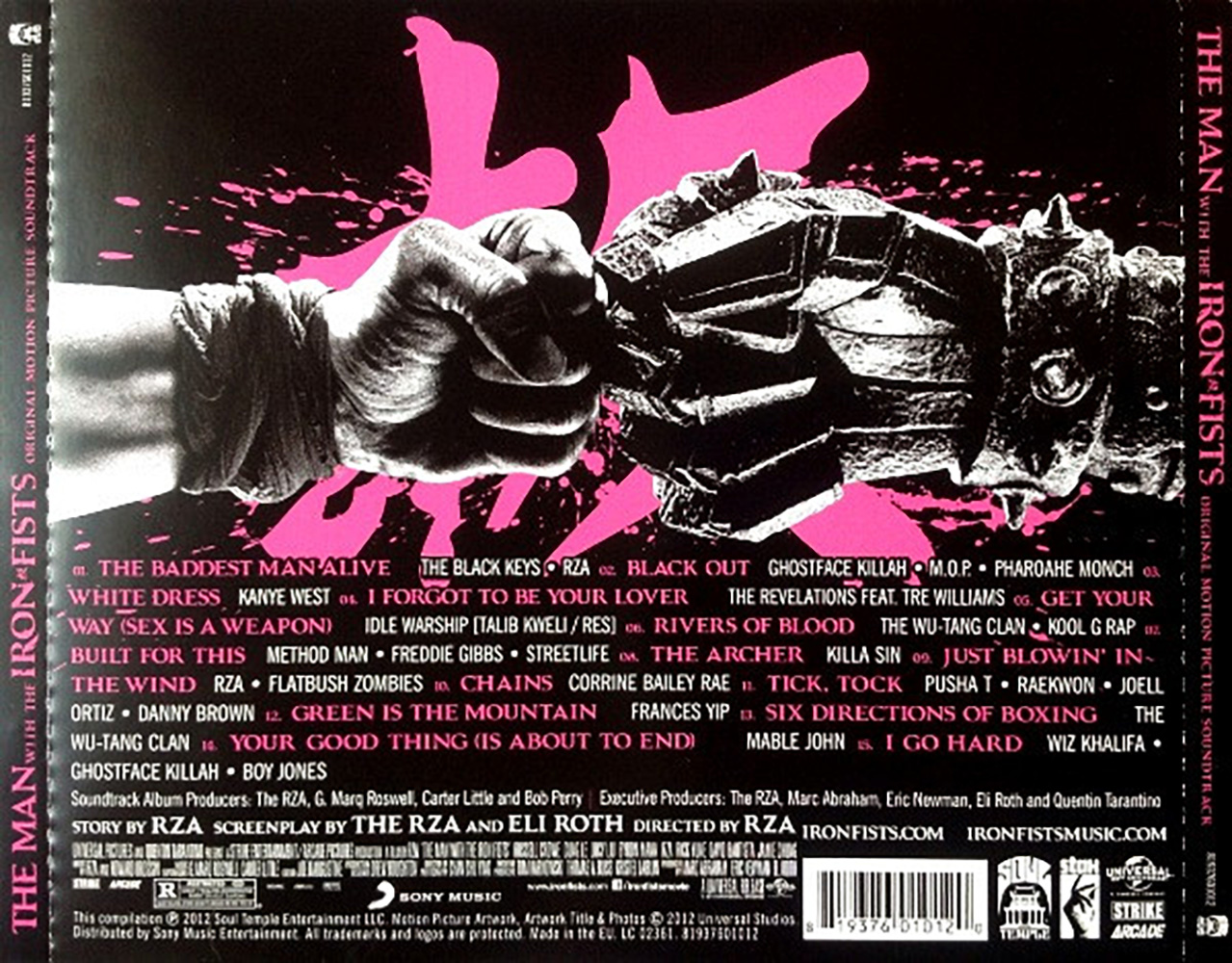 (image for) Man With The Iron Fists (Original Motion Picture Soundtrack)