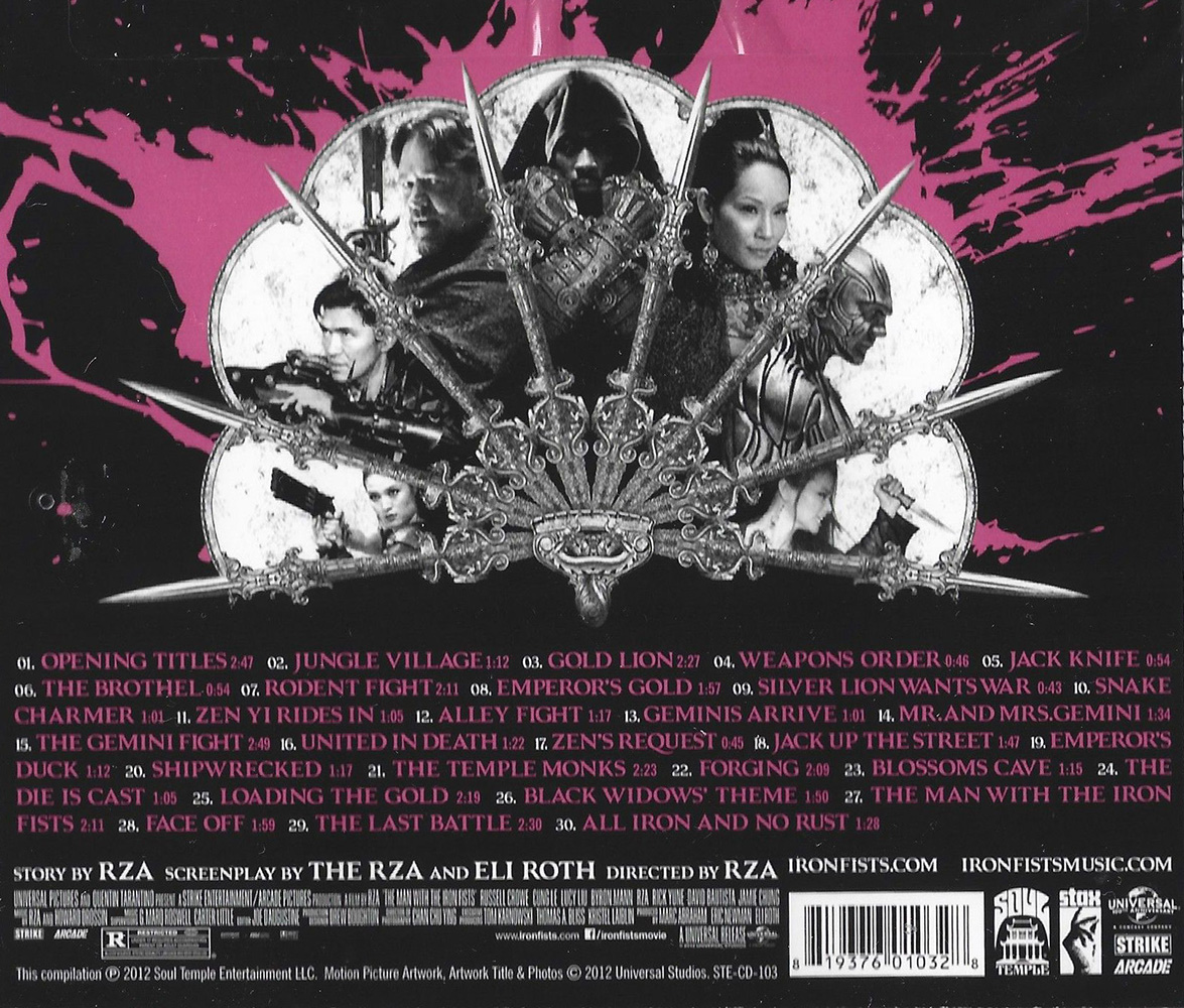 (image for) Man With The Iron Fists (Original Motion Picture Score)