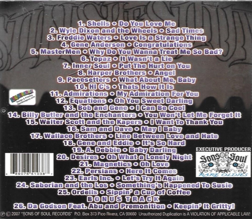 (image for) Gangster Soul Harmony-Rare Oldies, Vol. 4