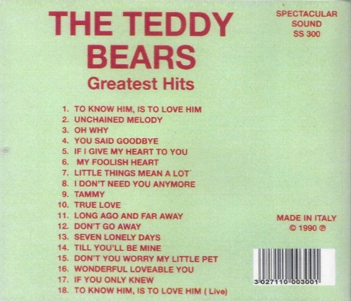 (image for) Teddy Bears Sing!: Greatest Hits