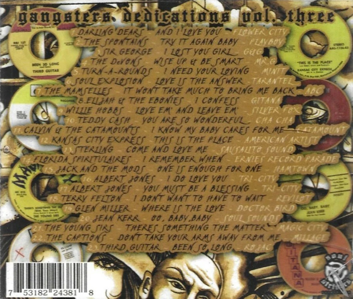 (image for) Gangsters Dedications, Vol. 3
