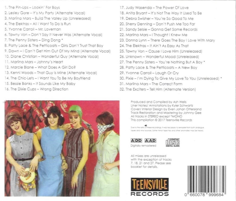 (image for) Lookin' For Boys!-Girl Pop & Girl Group Gems In Stereo 1962-1967