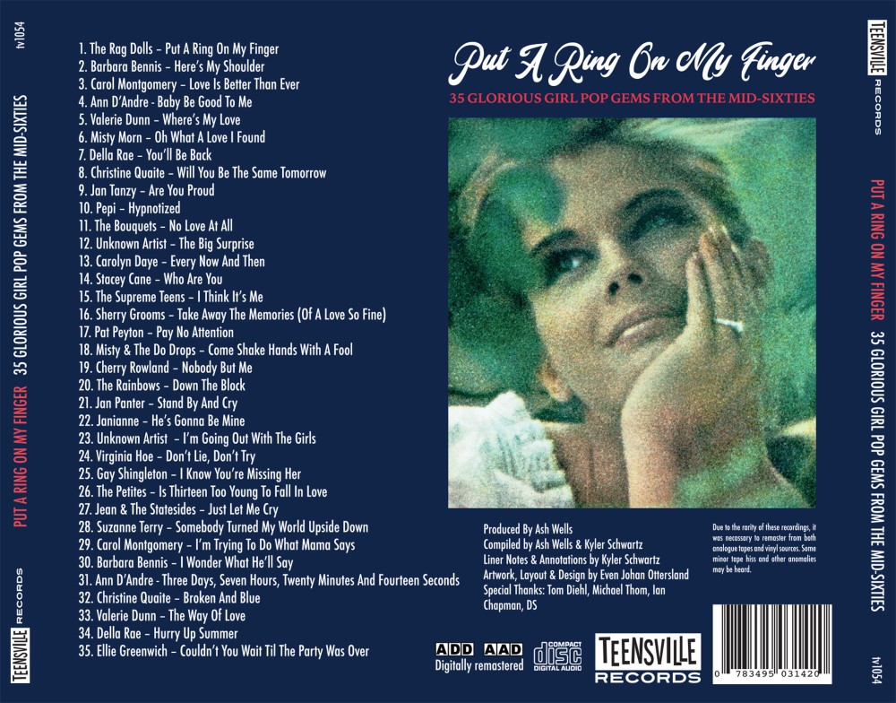 (image for) Put A Ring On My Finger-35 Glorious Girl Pop Gems from the Mid-Sixties