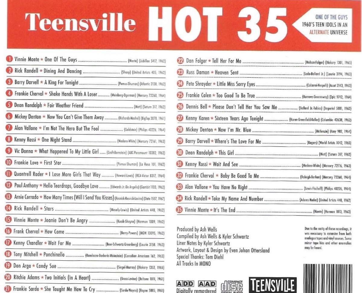 (image for) One Of The Guys-1960s Teen Idols In An Alternate Universe