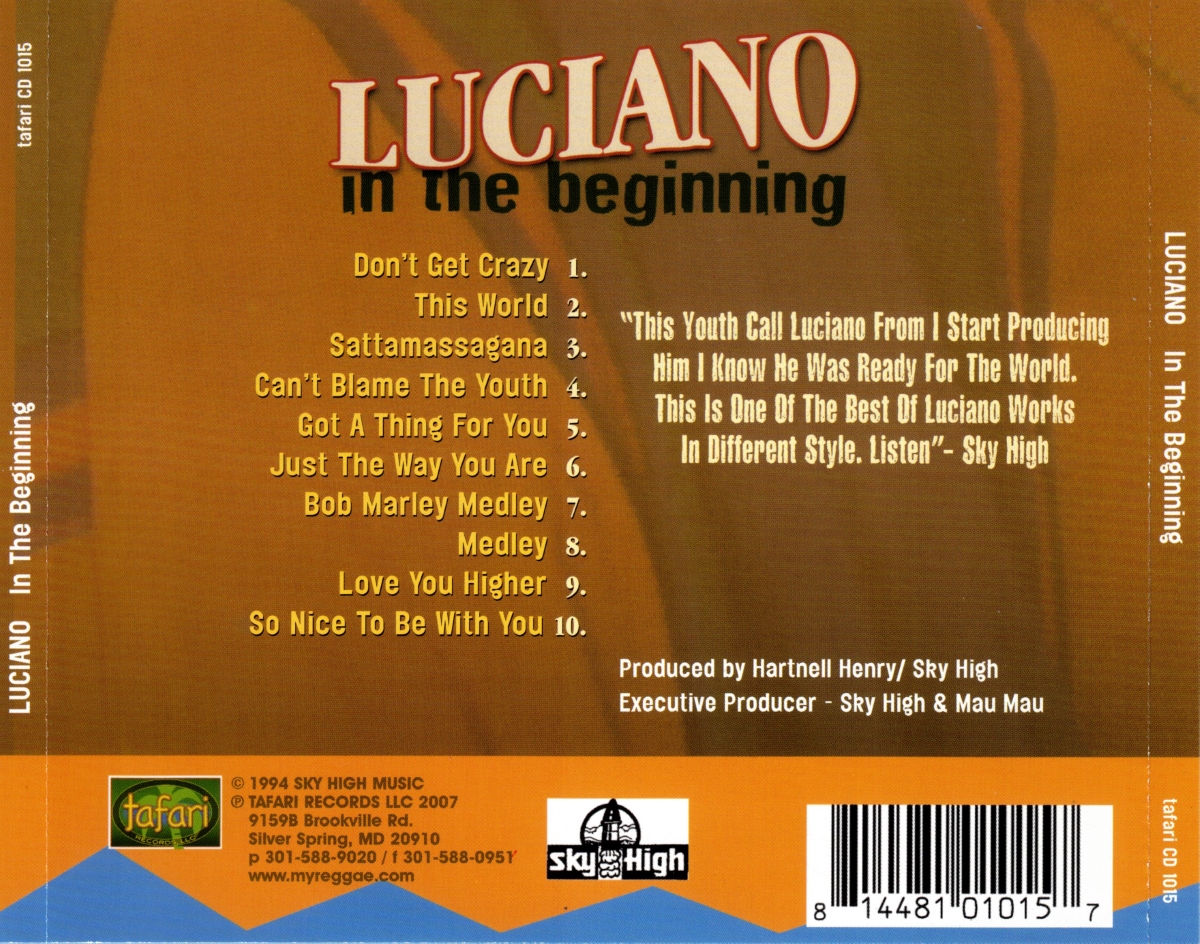 (image for) In The Beginning