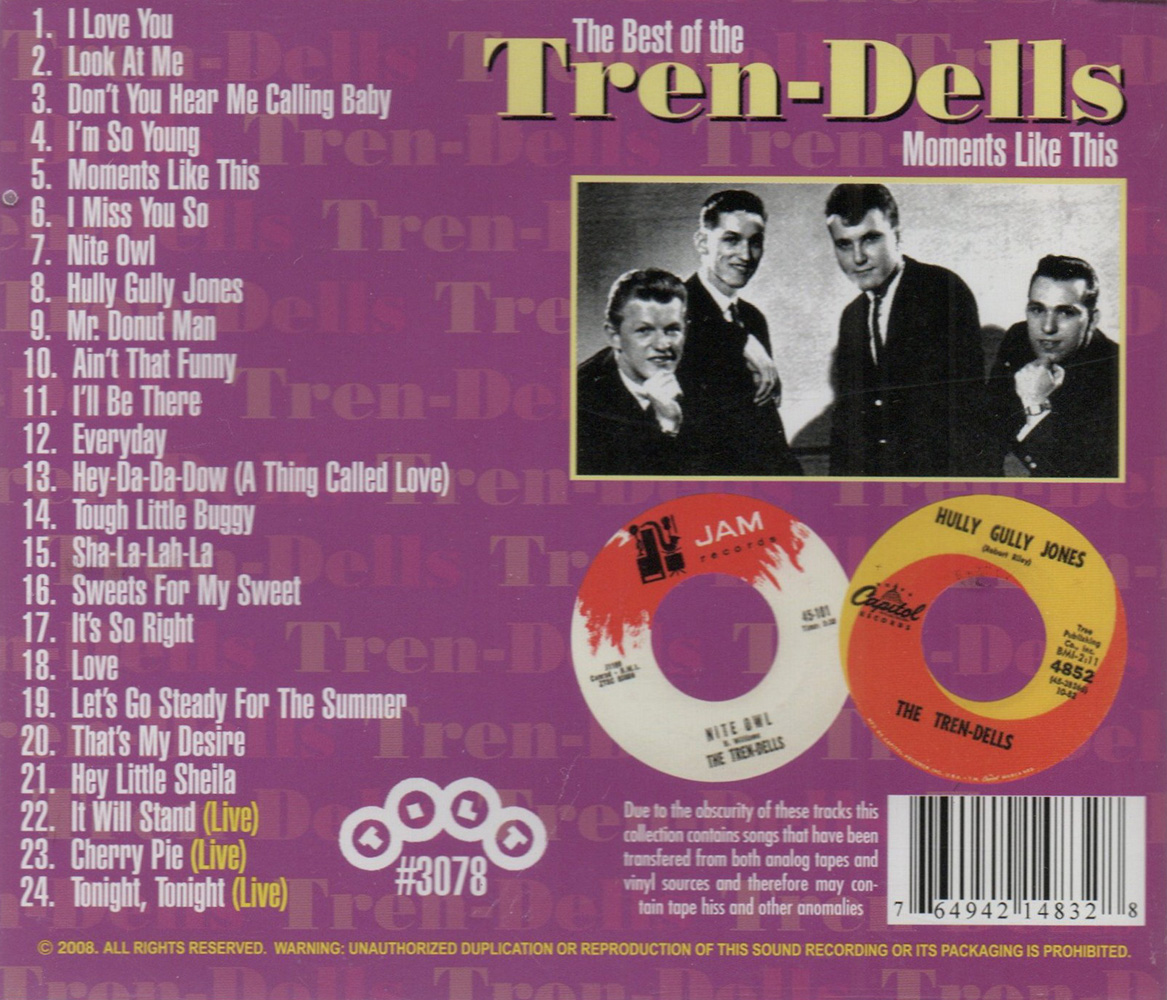 (image for) Best Of The Tren-Dells: Moments Like This (Import)