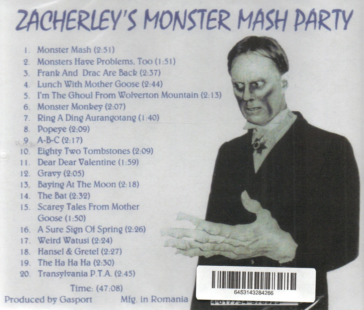 (image for) Zacherle's Monster Mash Party (Import)