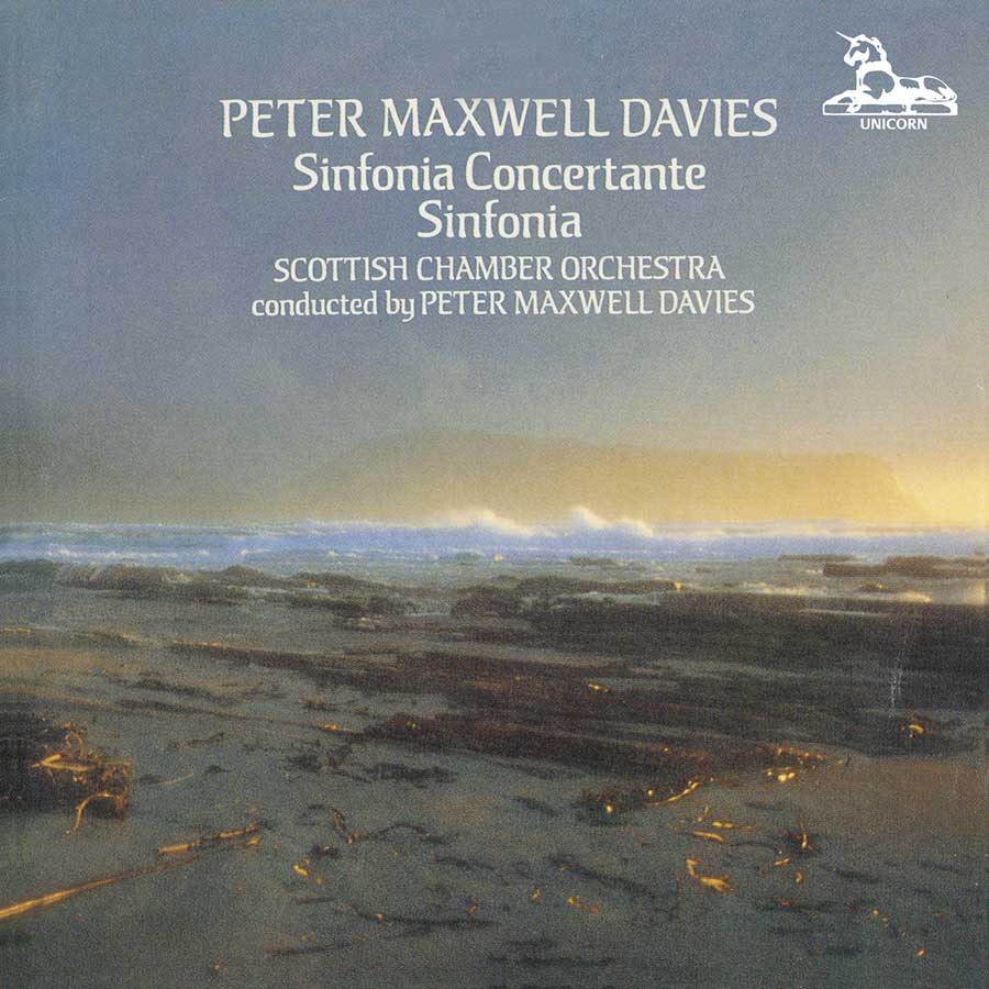 Peter Maxwell Davies-Sinfonia Concertante / Sinfonia (image for) Peter Maxwell Davies-Sinfonia Concertante / Sinfonia
