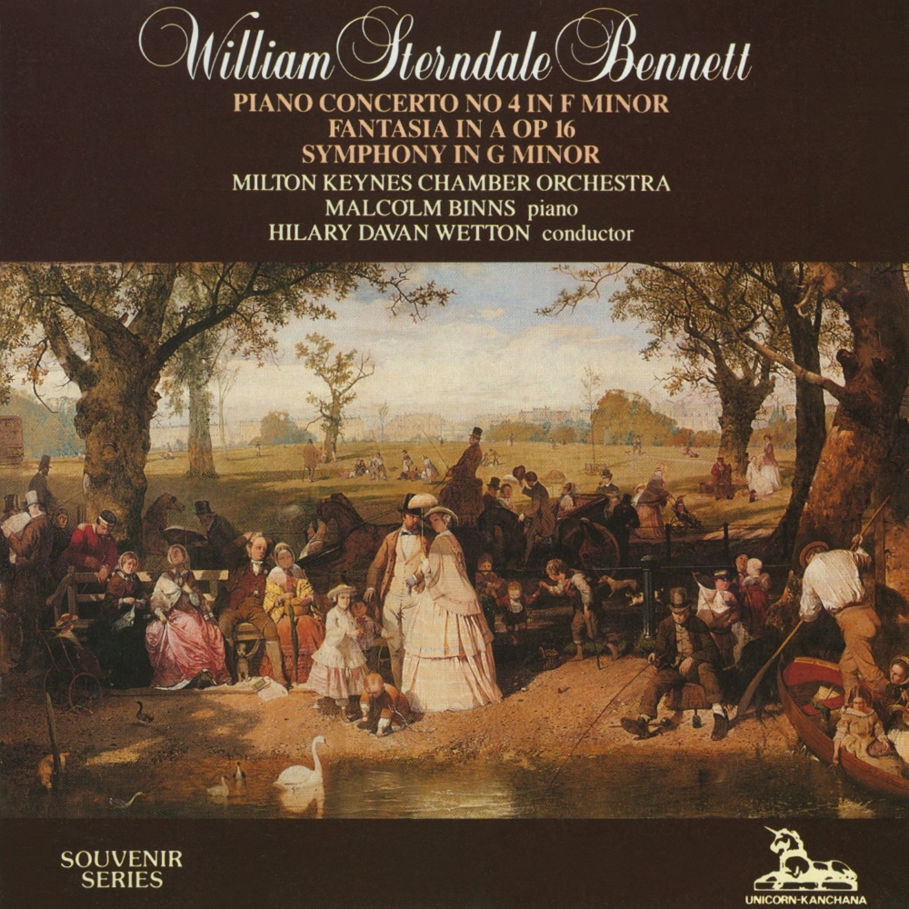 William Sterndale Bennett-Piano Concerto No. 4 In F Minor / Fantasia In A OP 16 / Symphony In G Minor (image for) William Sterndale Bennett-Piano Concerto No. 4 In F Minor / Fantasia In A OP 16 / Symphony In G Minor
