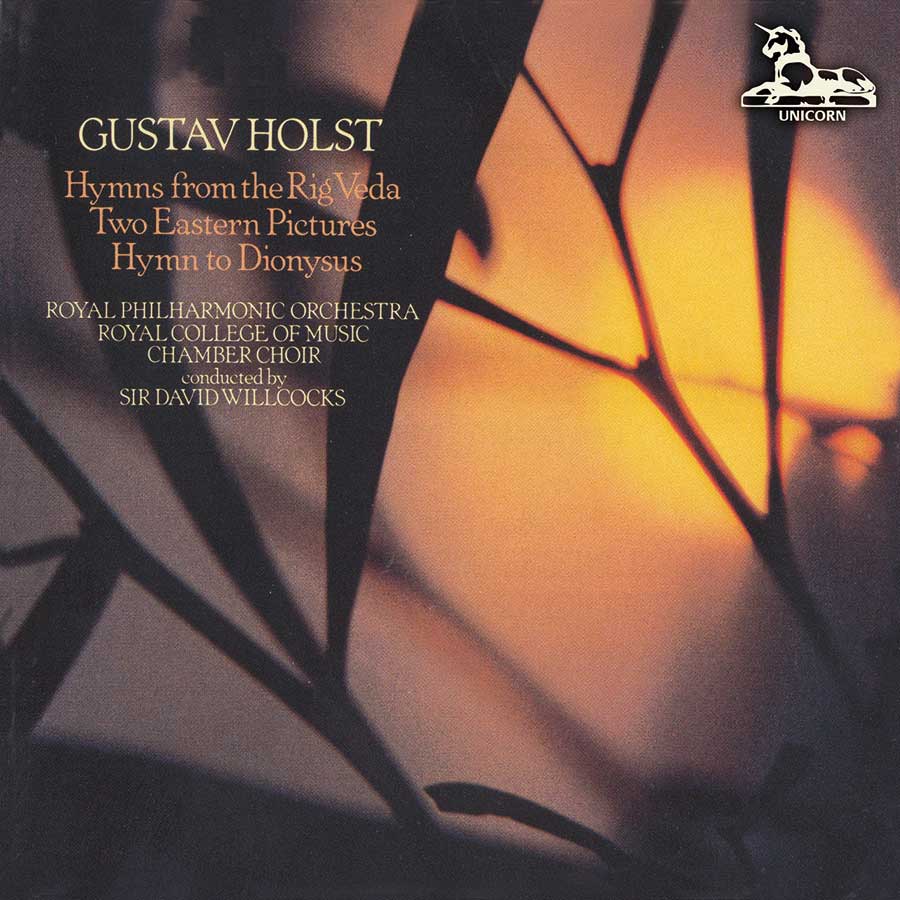 Gustav Holst-Hymns from the Rig Veda / Two Eastern Pictures / Hymn to Dionysus (image for) Gustav Holst-Hymns from the Rig Veda / Two Eastern Pictures / Hymn to Dionysus