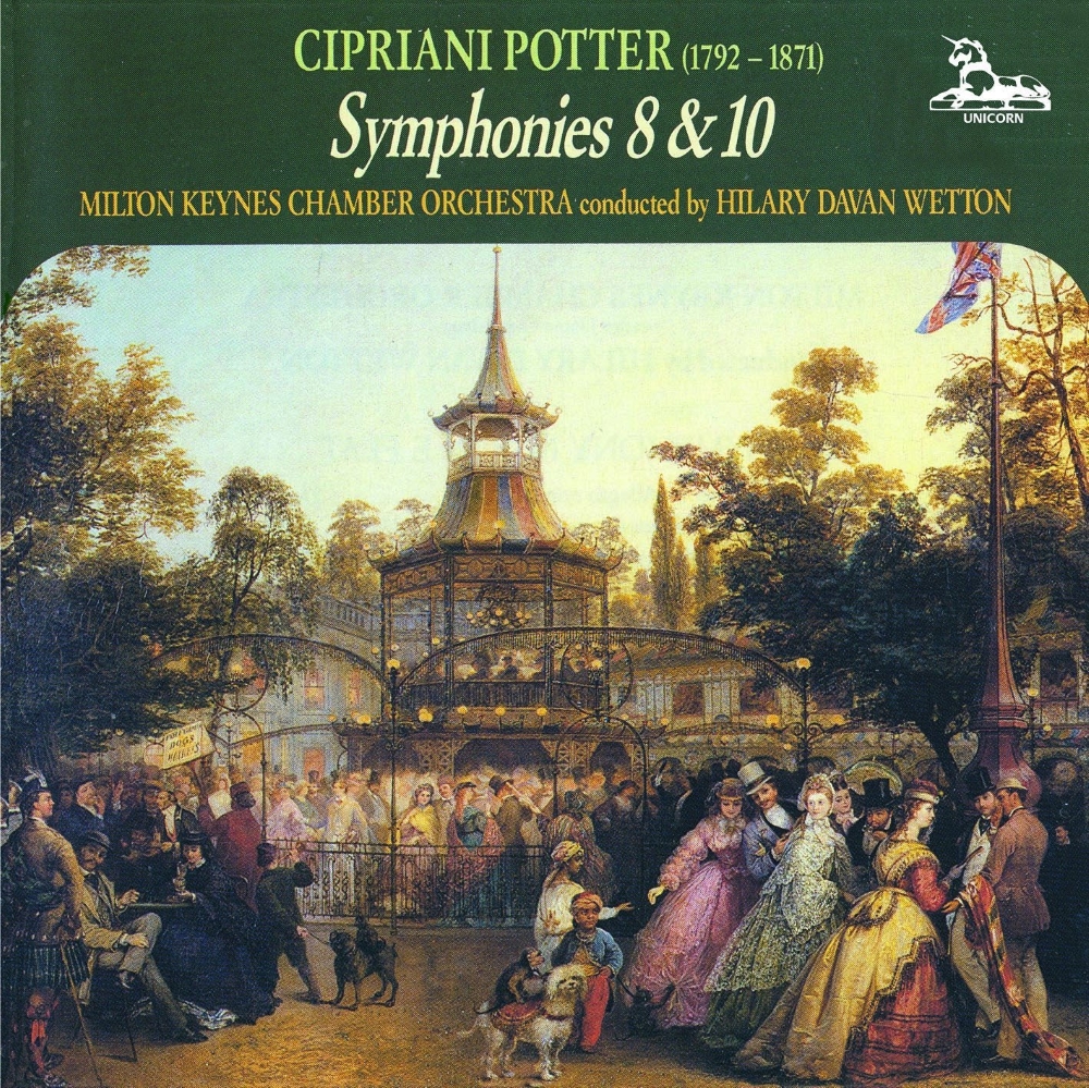 Cipriani Potter-Symphonies 8 & 10 (image for) Cipriani Potter-Symphonies 8 & 10