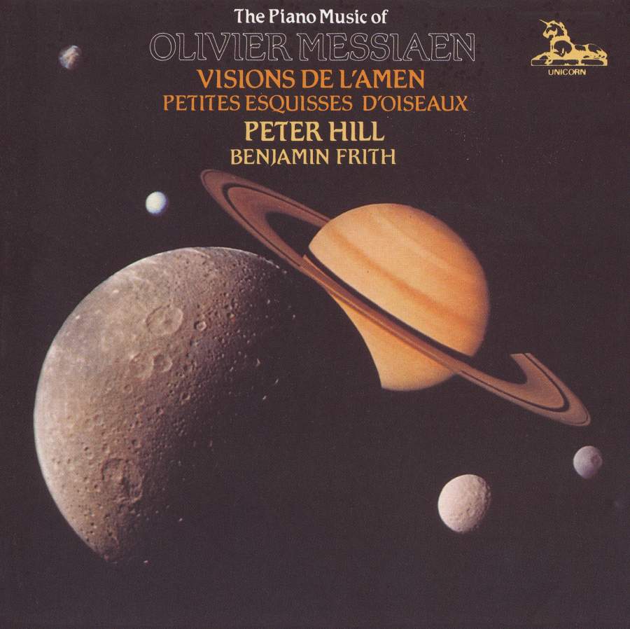 The Piano Music Of Oliver Messiaen-Visions De L'Amen / Petites Esquisses D'oiseaux (image for) The Piano Music Of Oliver Messiaen-Visions De L'Amen / Petites Esquisses D'oiseaux