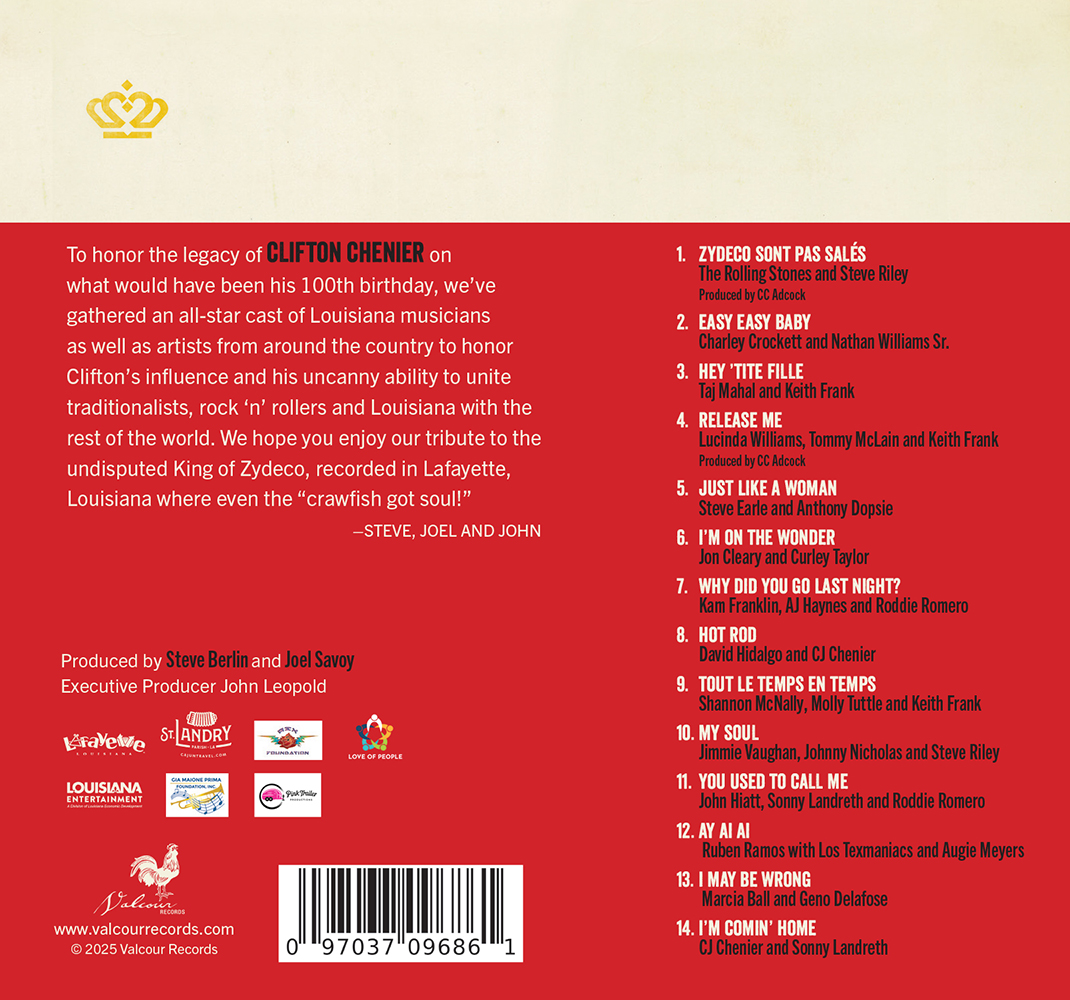 (image for) Tribute to the King of Zydeco (LP)