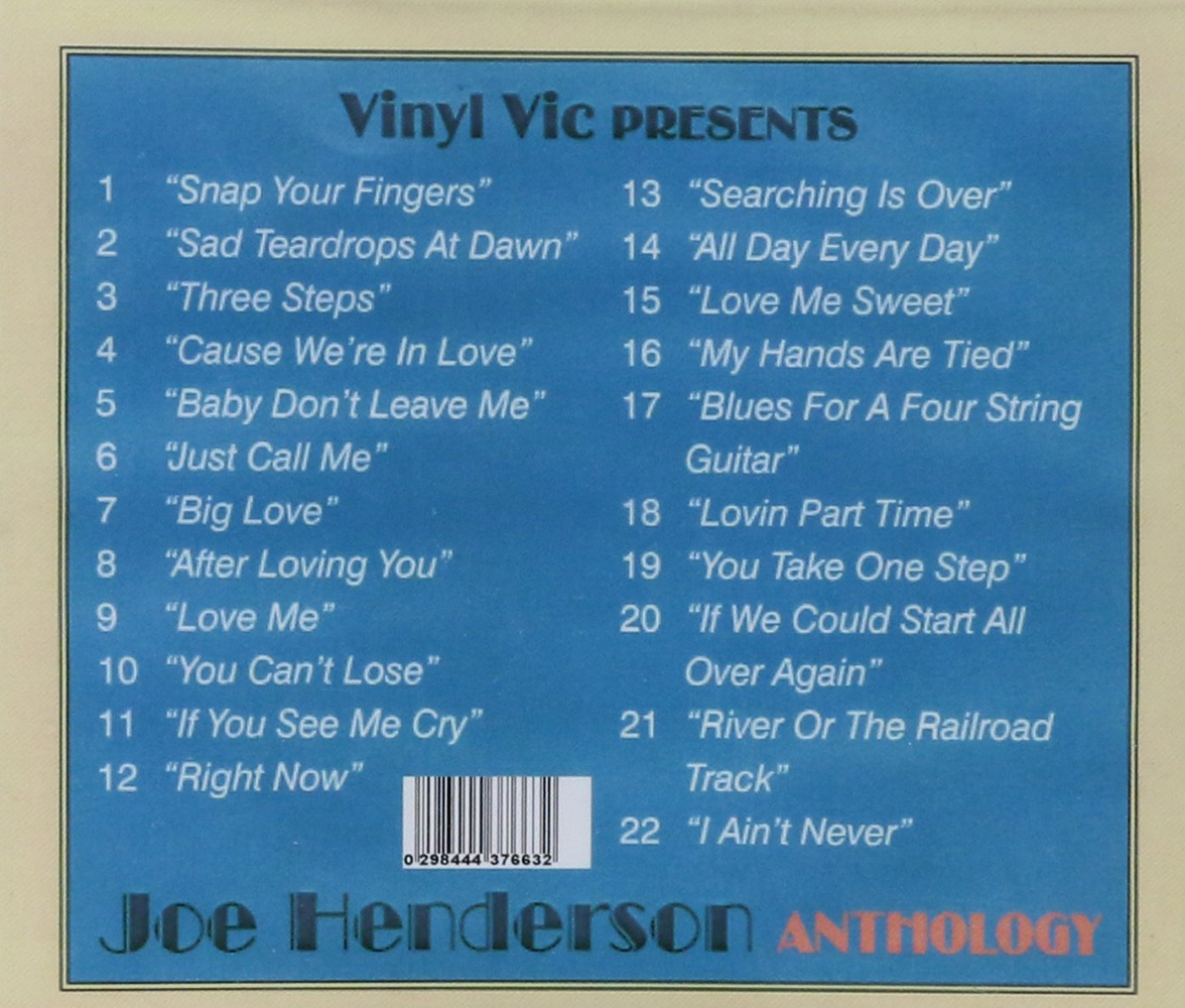 (image for) Vinyl Vic Presents Joe Henderson Anthology