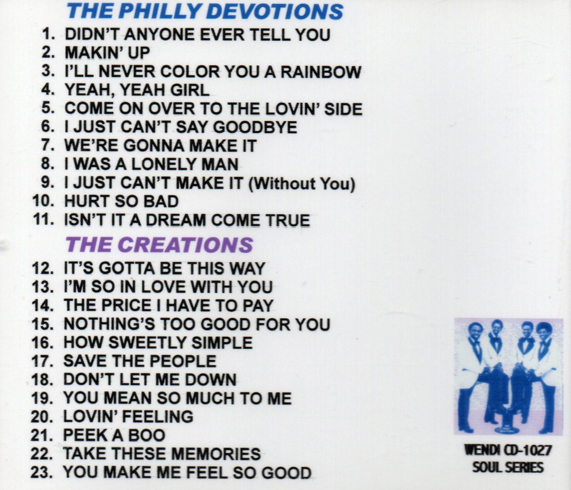 (image for) Philly Devotions Meet The Creations