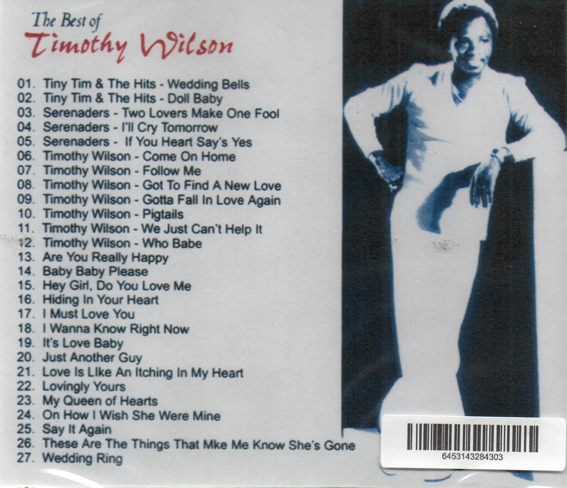 (image for) The Best Of Timothy Wilson (Import)