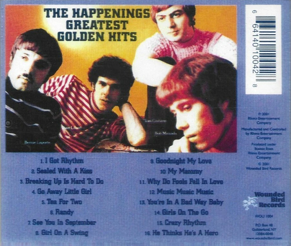 (image for) Happenings Greatest Golden Hits