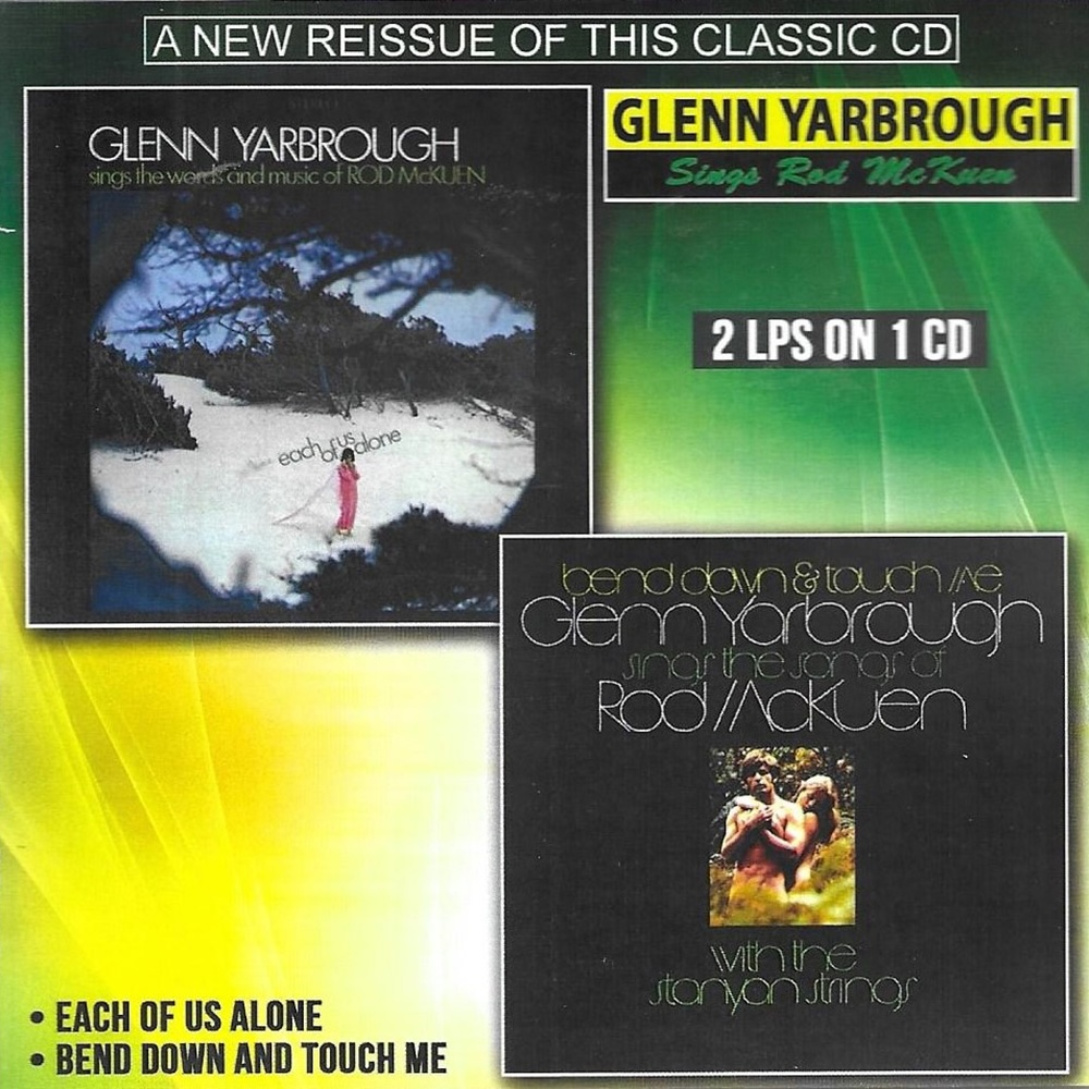 Glenn Yarbrough Sings Rod McKuen (image for) Glenn Yarbrough Sings Rod McKuen