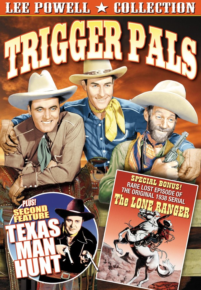 (image for) Lee Powell Collection-Trigger Pals / Texas Manhunt / The Lone Ranger (Lost Chapter) (DVD)