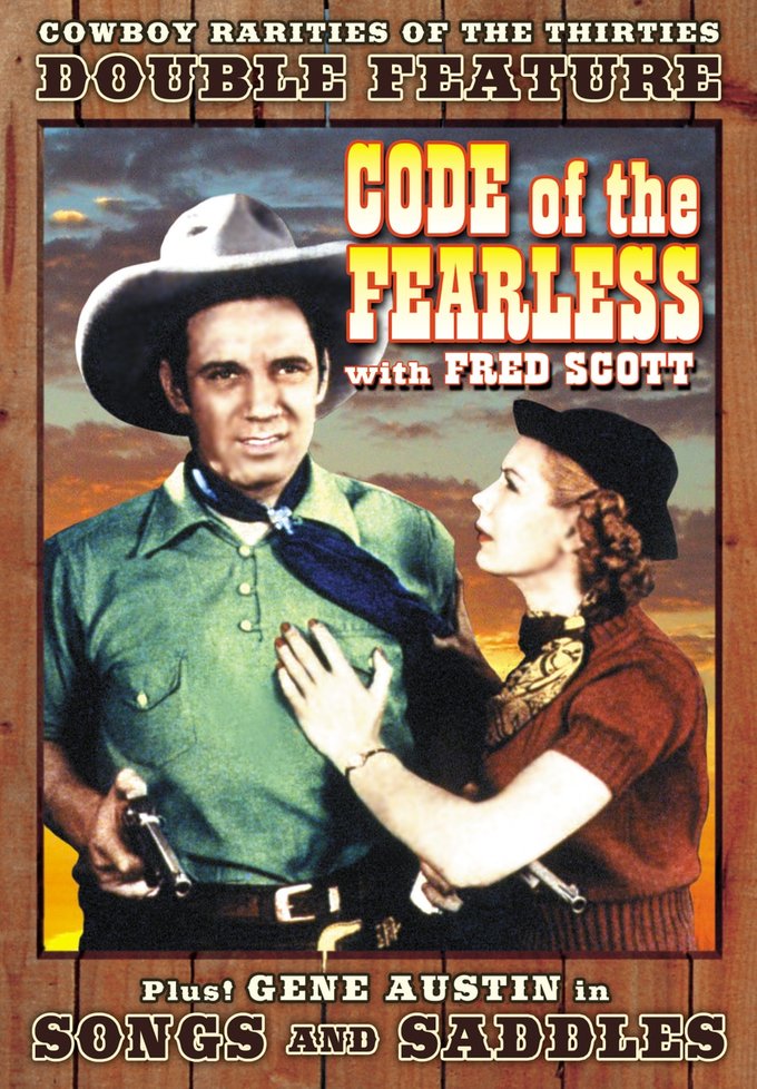 (image for) Cowboy Rarities Of The Thirties Double Feature-Code Of The Fearless / Songs And Saddles (DVD)