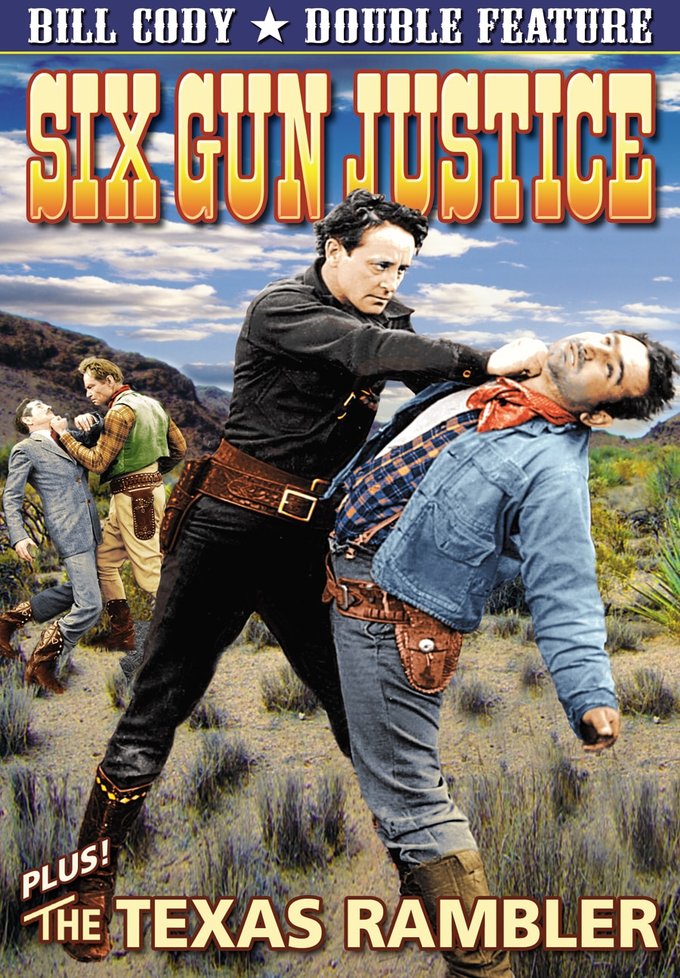 (image for) Bill Cody Double Feature-Six Gun Justice / Texas Rambler (DVD)