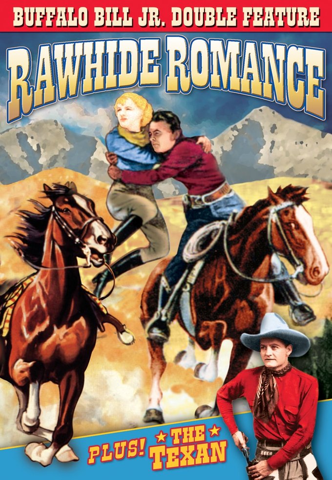 (image for) Buffalo Bill Jr. Double Feature-Rawhide Romance / The Texan (DVD)