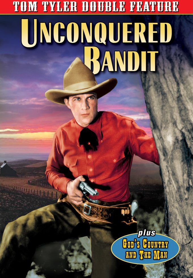 Tom Tyler Double Feature-Unconquered Bandit / God's Country And The Man (DVD) (image for) Tom Tyler Double Feature-Unconquered Bandit / God's Country And The Man (DVD)