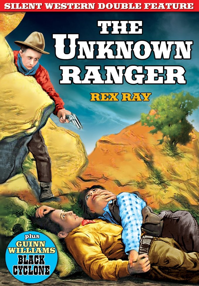 (image for) Silent Western Double Feature-The Unknown Ranger / Black Cyclone (DVD)