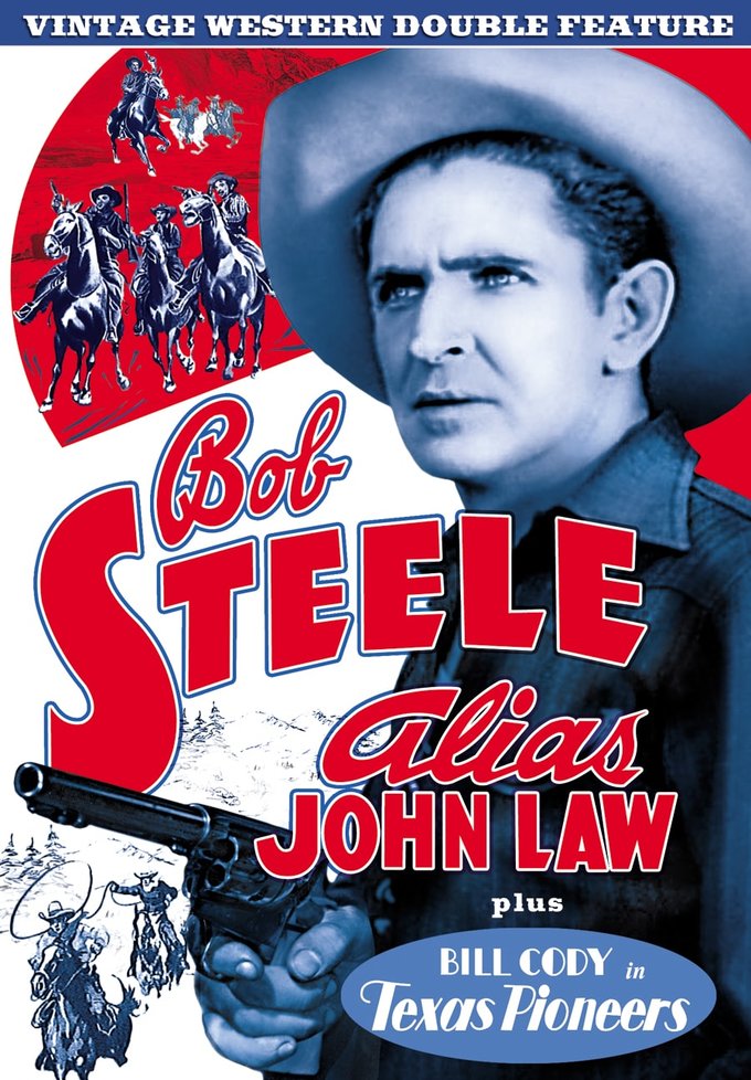 (image for) Vintage Western Double Feature-Alias John Law / Texas Pioneers (DVD)