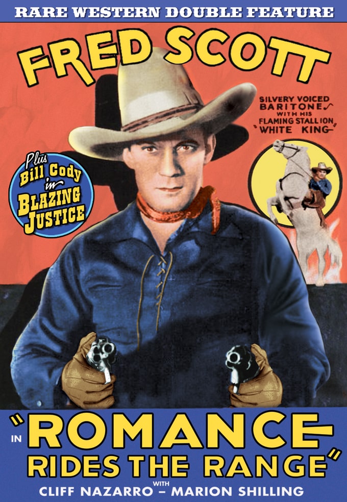 Rare Western Double Feature-Romance Rides The Range / Blazing Justice (image for) Rare Western Double Feature-Romance Rides The Range / Blazing Justice