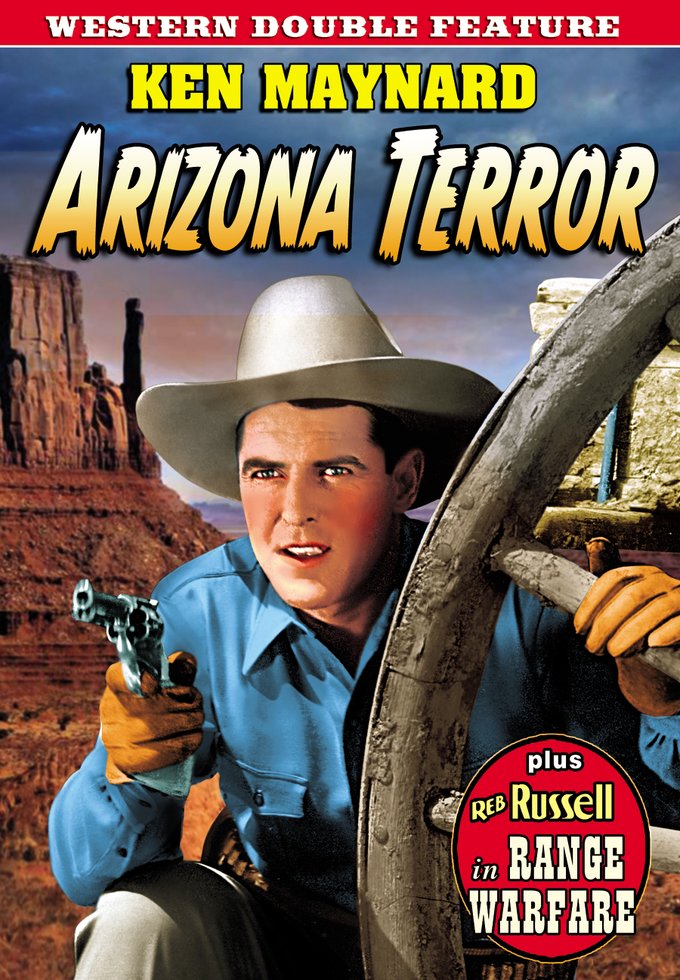 Western Double Feature-Arizona Terror / Range Warfare (DVD) (image for) Western Double Feature-Arizona Terror / Range Warfare (DVD)