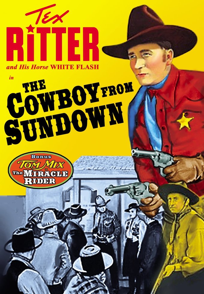 The Cowboy From Sundown / The Miracle Rider (DVD) (image for) The Cowboy From Sundown / The Miracle Rider (DVD)