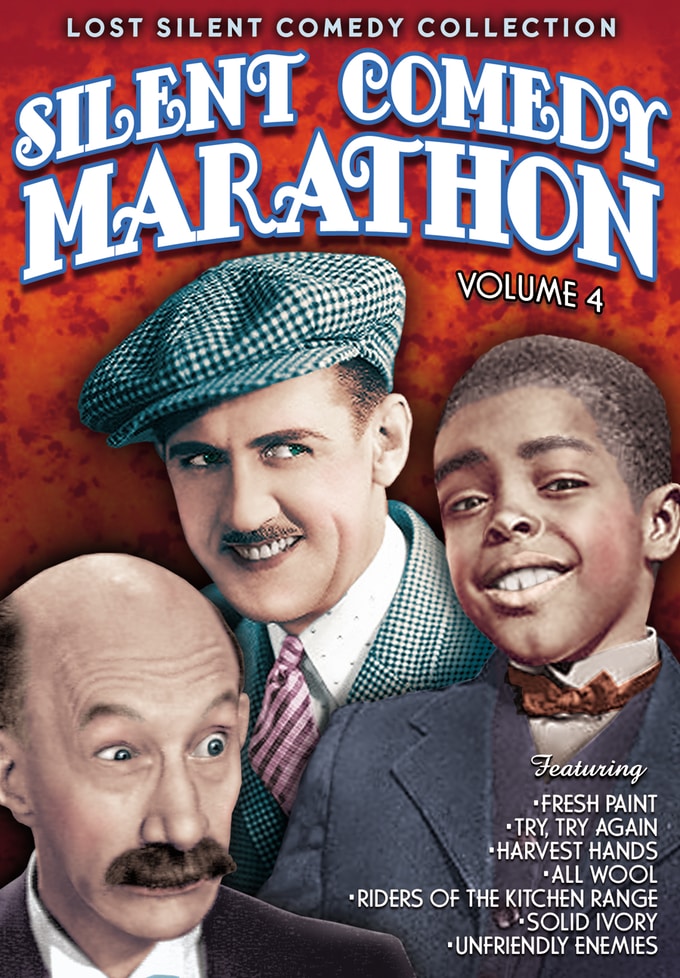 Lost Silent Comedy Collection-Silent Comedy Marathon, Volume 4 (image for) Lost Silent Comedy Collection-Silent Comedy Marathon, Volume 4