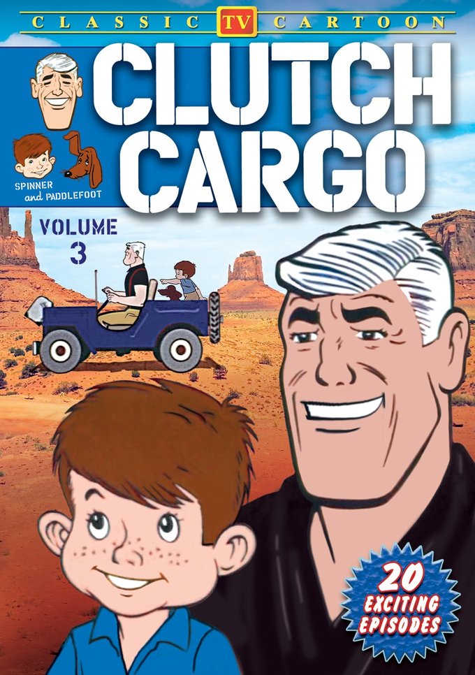 (image for) Clutch Cargo, Vol. 3 (DVD)
