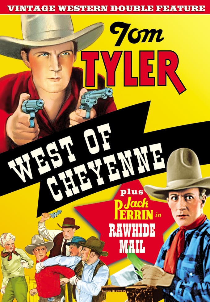 Vintage Western Double Feature-West Of Cheyenne / Rawhide Mail (image for) Vintage Western Double Feature-West Of Cheyenne / Rawhide Mail