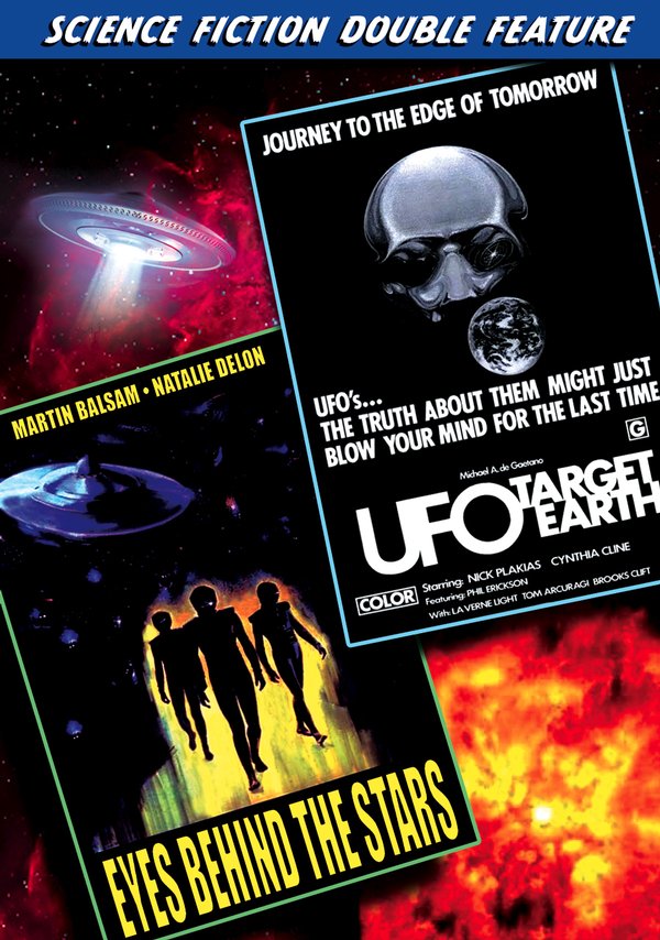 Science Fiction Double Feature (The Eyes Behind The Stars / UFO-Target Earth) (image for) Science Fiction Double Feature (The Eyes Behind The Stars / UFO-Target Earth)