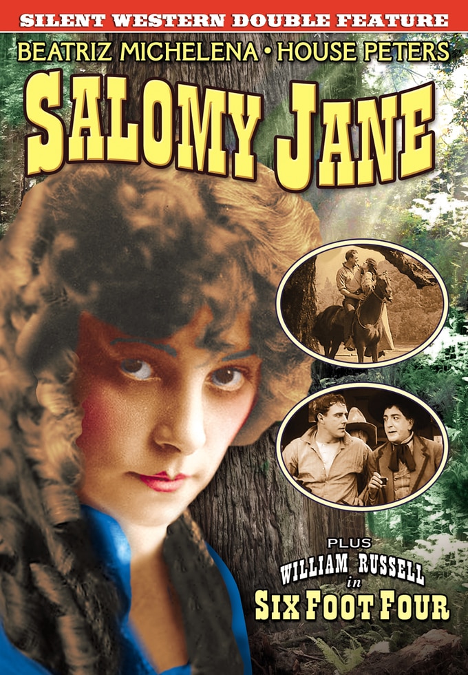 Silent Western Double Feature-Salomy Jane / Six Feet Four (image for) Silent Western Double Feature-Salomy Jane / Six Feet Four