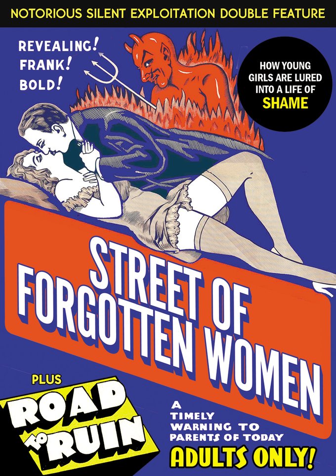 Notorious Silent Exploration Double Feature-Street Of Forgotten Women / Road To Ruin (image for) Notorious Silent Exploration Double Feature-Street Of Forgotten Women / Road To Ruin