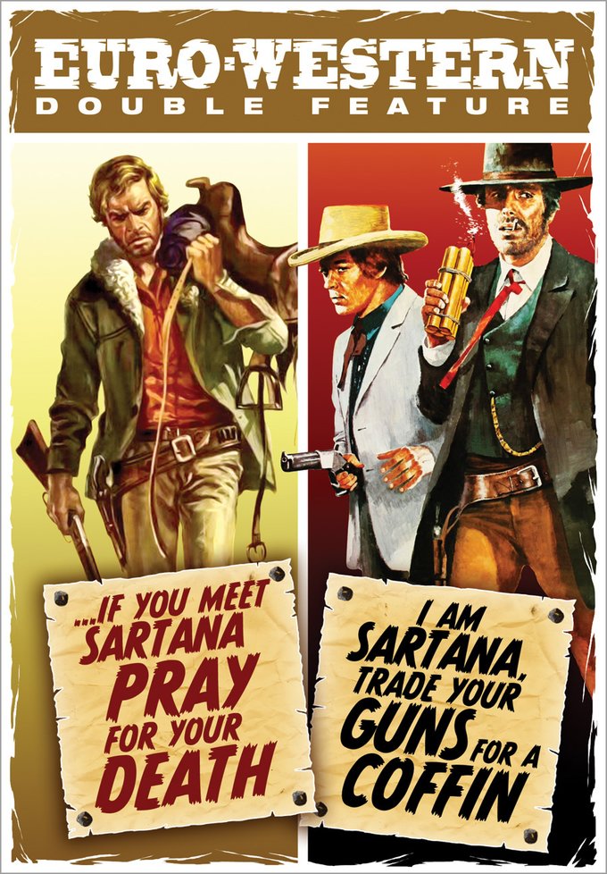 Euro-Western Double Feature-If You Meet Sartana Pray For Your Death / I Am Sartana Trade Your Guns For A Coffin (image for) Euro-Western Double Feature-If You Meet Sartana Pray For Your Death / I Am Sartana Trade Your Guns For A Coffin