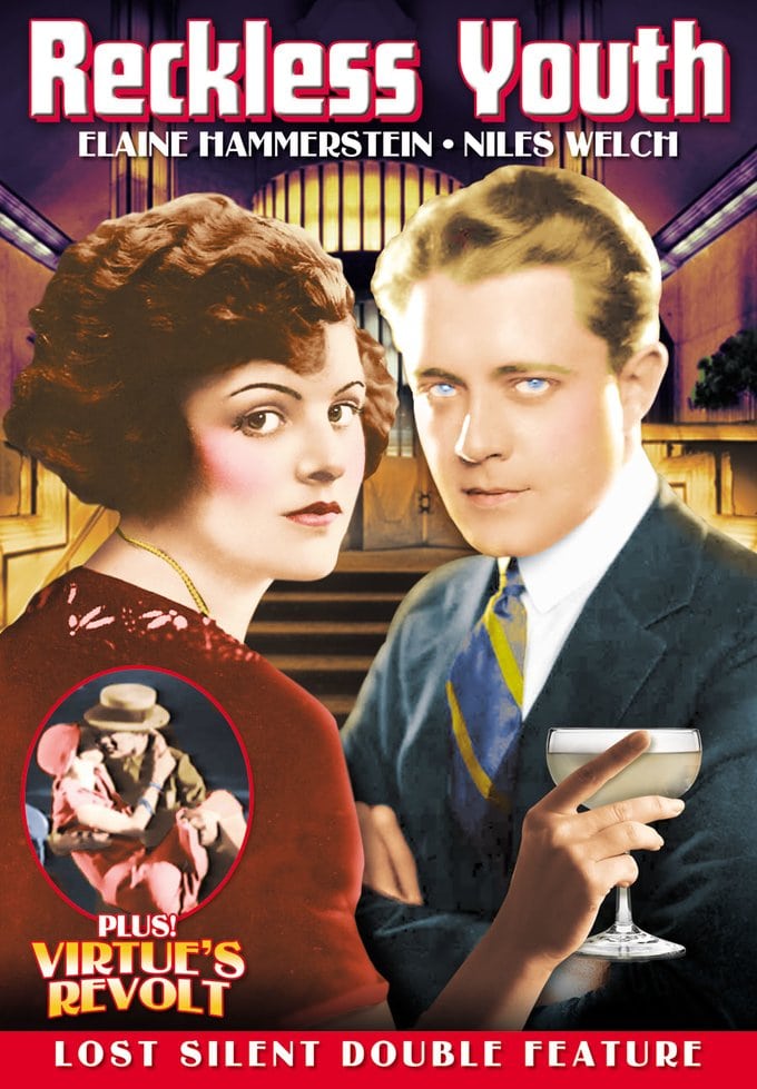Lost Silent Double Feature-Reckless Youth / Virtue's Revolt (DVD) (image for) Lost Silent Double Feature-Reckless Youth / Virtue's Revolt (DVD)