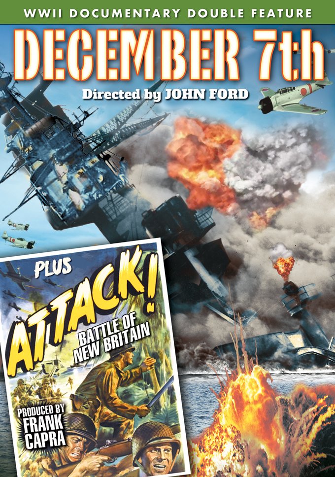 WWII Documentary Double Feature-December 7th / Attack! Battle Of New Britain (DVD) (image for) WWII Documentary Double Feature-December 7th / Attack! Battle Of New Britain (DVD)