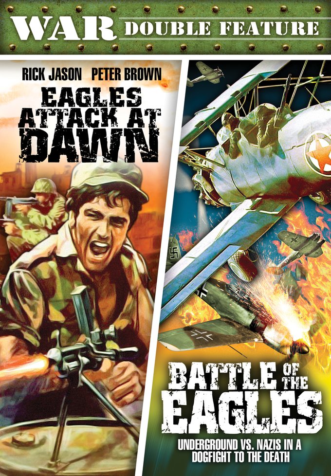 War Double Feature-Eagles Attack At Dawn / Battle Of The Eagles (DVD) (image for) War Double Feature-Eagles Attack At Dawn / Battle Of The Eagles (DVD)