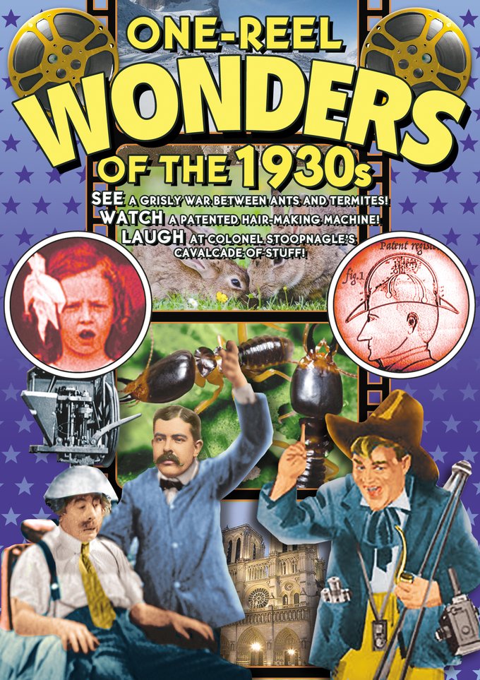 One-Reel Wonders Of The 1930's (DVD) (image for) One-Reel Wonders Of The 1930's (DVD)