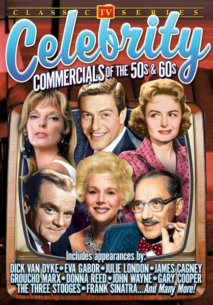 Celebrity Commercials Of The 50s & 60s (DVD) (image for) Celebrity Commercials Of The 50s & 60s (DVD)
