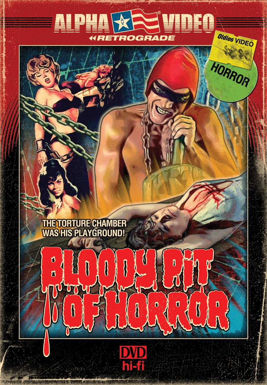 (image for) Bloody Pit Of Horror (Retro Cover Art + Postcard) (DVD)