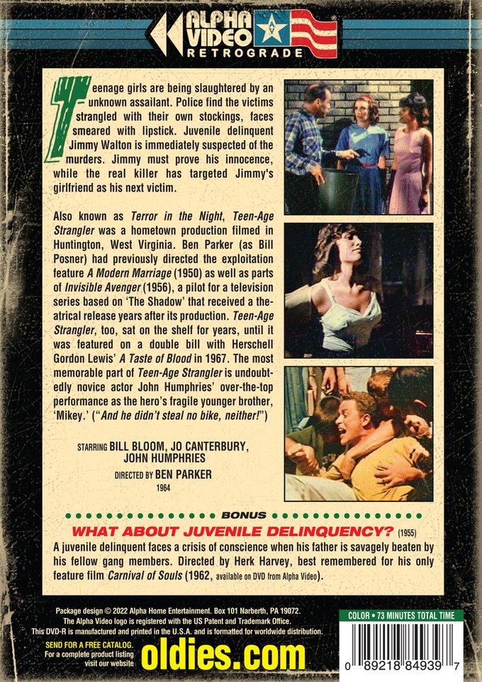 (image for) Teenage Strangler (DVD)
