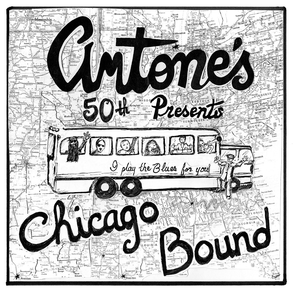 (image for) Antone's 50th Presents: Chicago Bound - Honoring Muddy, Cliff & Blue (LP)
