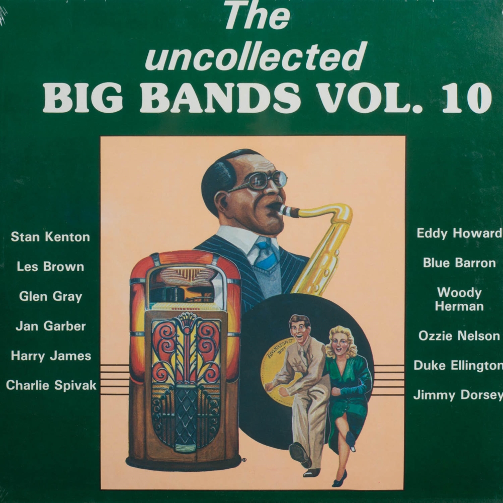The Uncollected Big Bands, Vol. 10 (LP) (image for) The Uncollected Big Bands, Vol. 10 (LP)